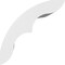 Ekena Millwork 5-in. W x 8-in. D x 8-in. H Ozark Architectural Grade PVC Knee Brace BRCP05X08X08OZK - alternate 6